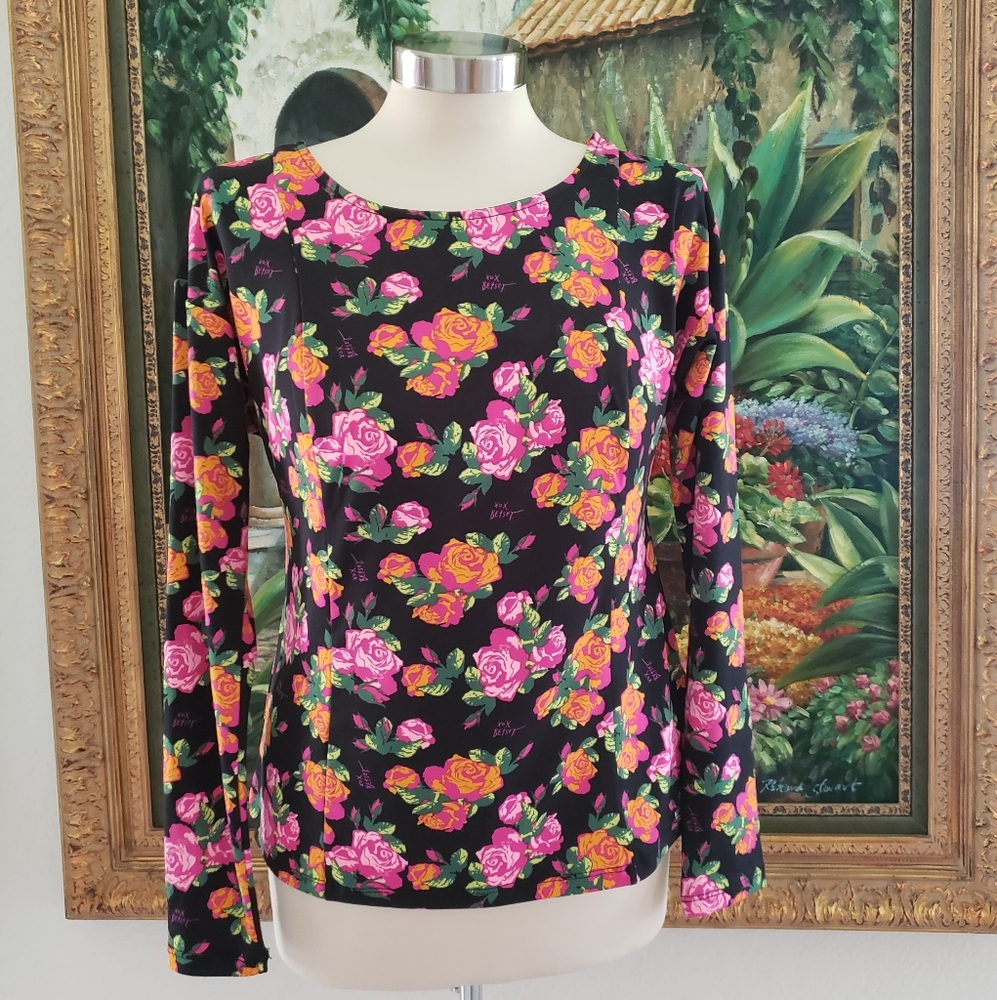 Betsey Johnson |  Roses Top